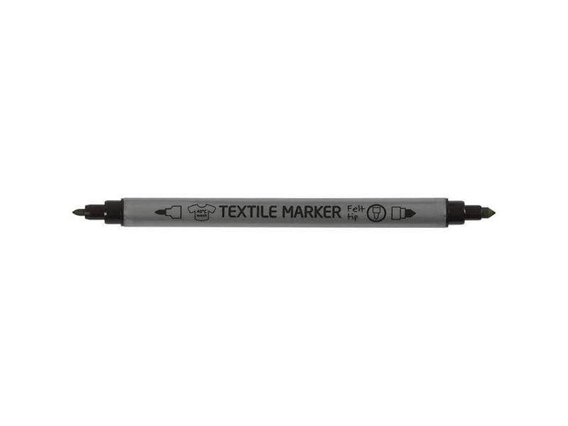 Creativ Company Textilmarker Set 20 Stifte Stoffmalstifte / Textilstifte