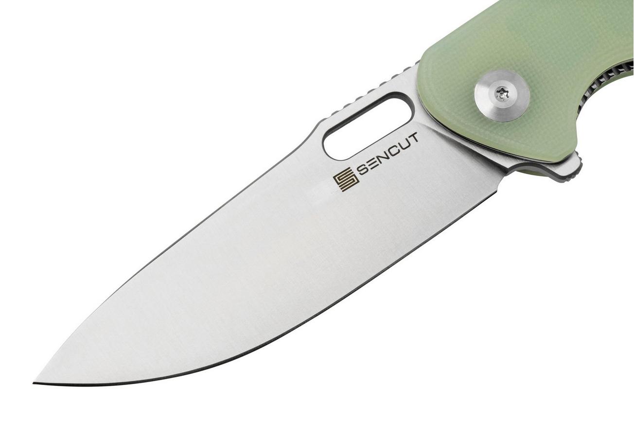 SENCUT Vesperon S20065-2 Natural Jade G10, zakmes
