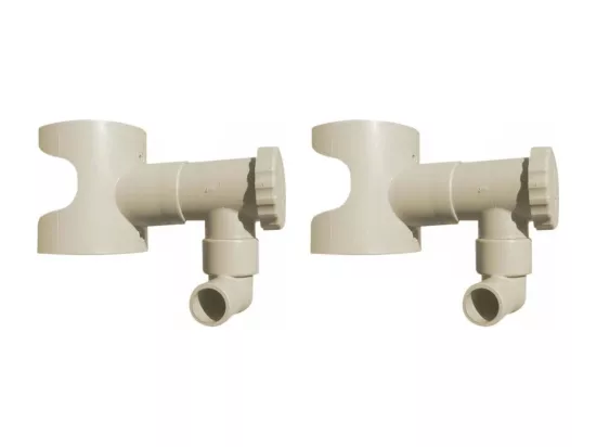 Récupérateur d'eau pour gouttière circulaire (Lot de 2)