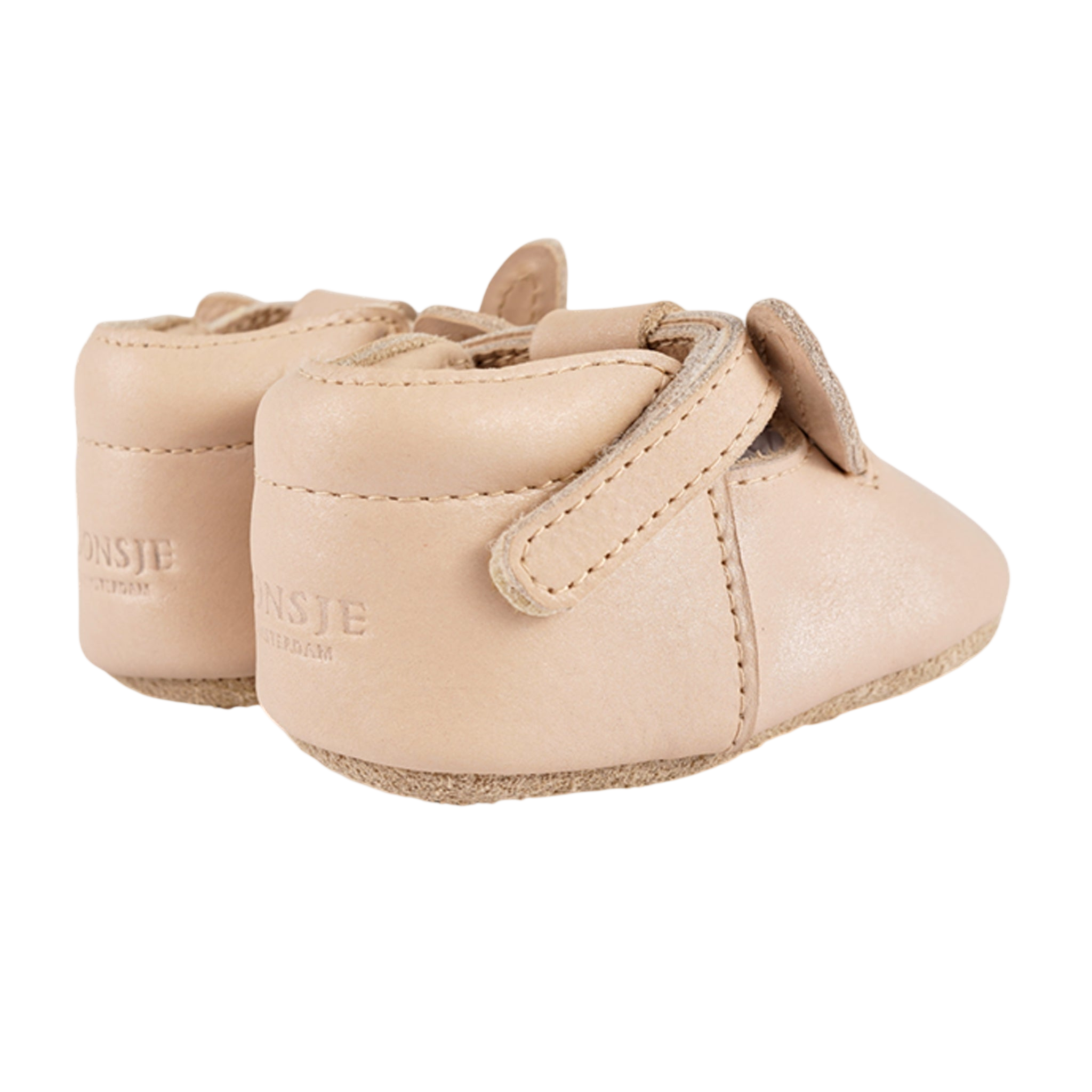 Baby Schuhe Blinc Pink Bunny Powder Metallic Nubuck