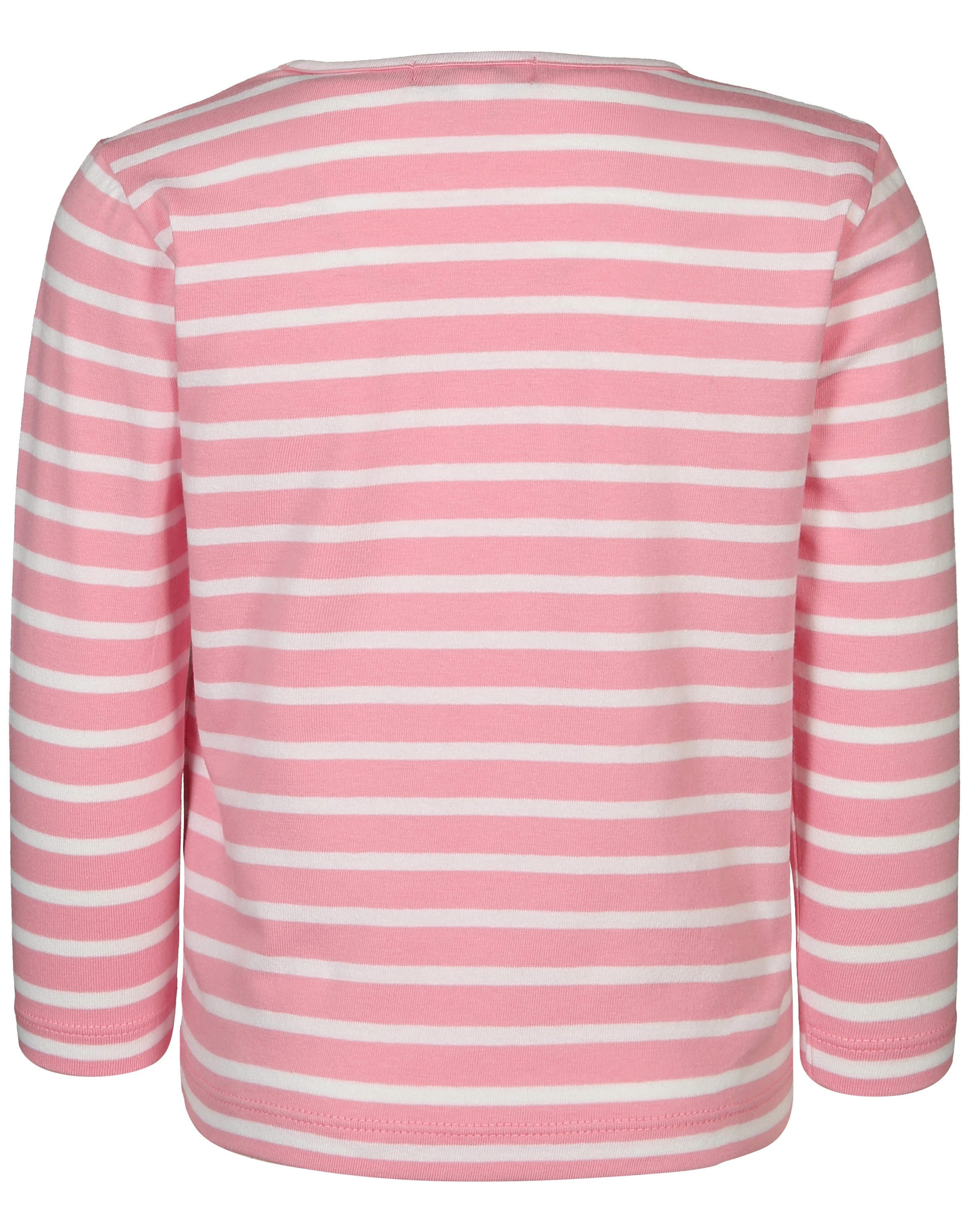 Langarmshirt 1 JAHR gestreift in rosa/weiß (Größe: 80)