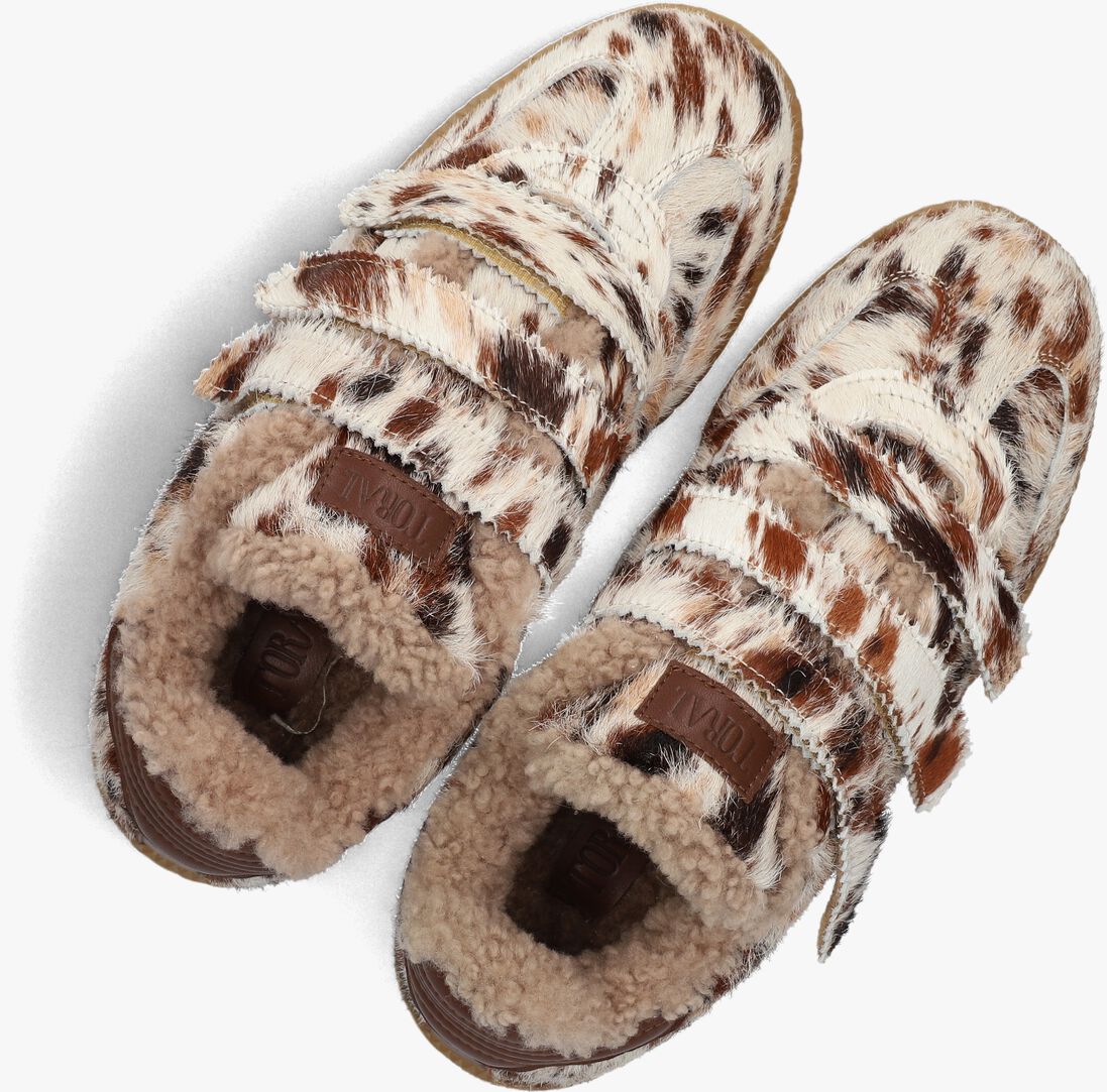 bruine toral lage sneakers rem-fury