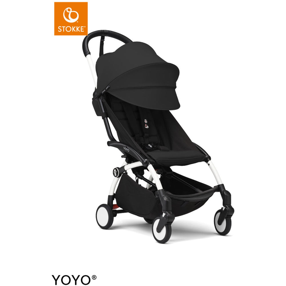Køb Stokke® YOYO³ Klapvogn Hvid/Sort