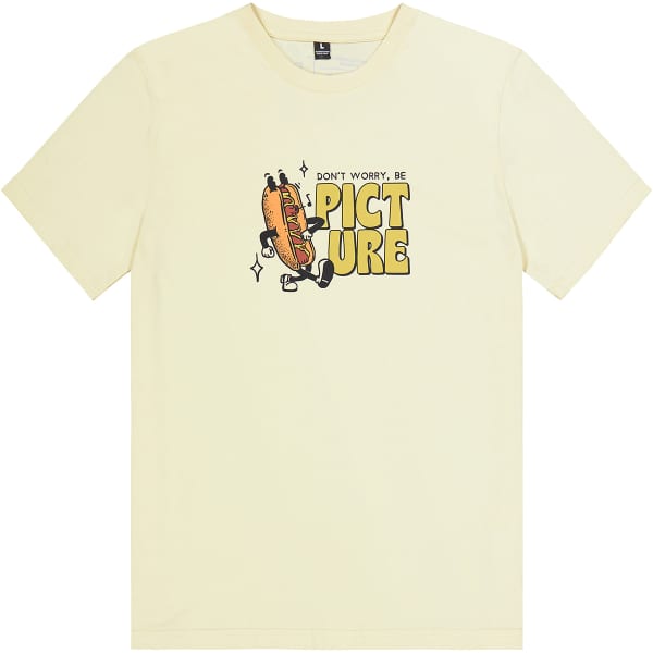 T-shirt PICTURE BASEMENT MUSTARD TEE WOOD ASH