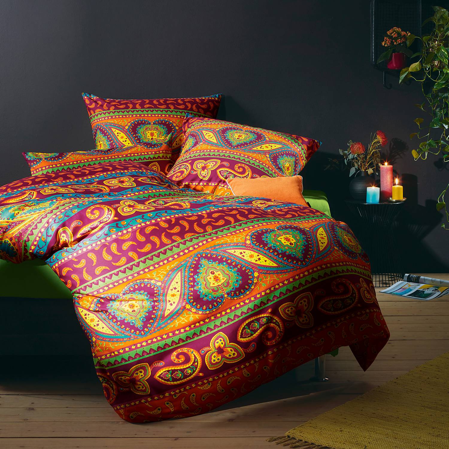 REDBEST Satin Bettwäsche