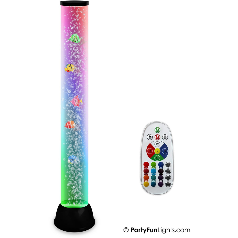 Køb Party Funlight XXL Fiskelampe Med Bobler H: 80cm