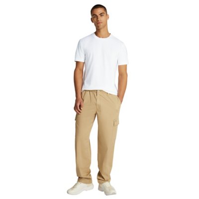 Tee-shirt à manches courtes homme Woven Label Regular CALVIN KLEIN
