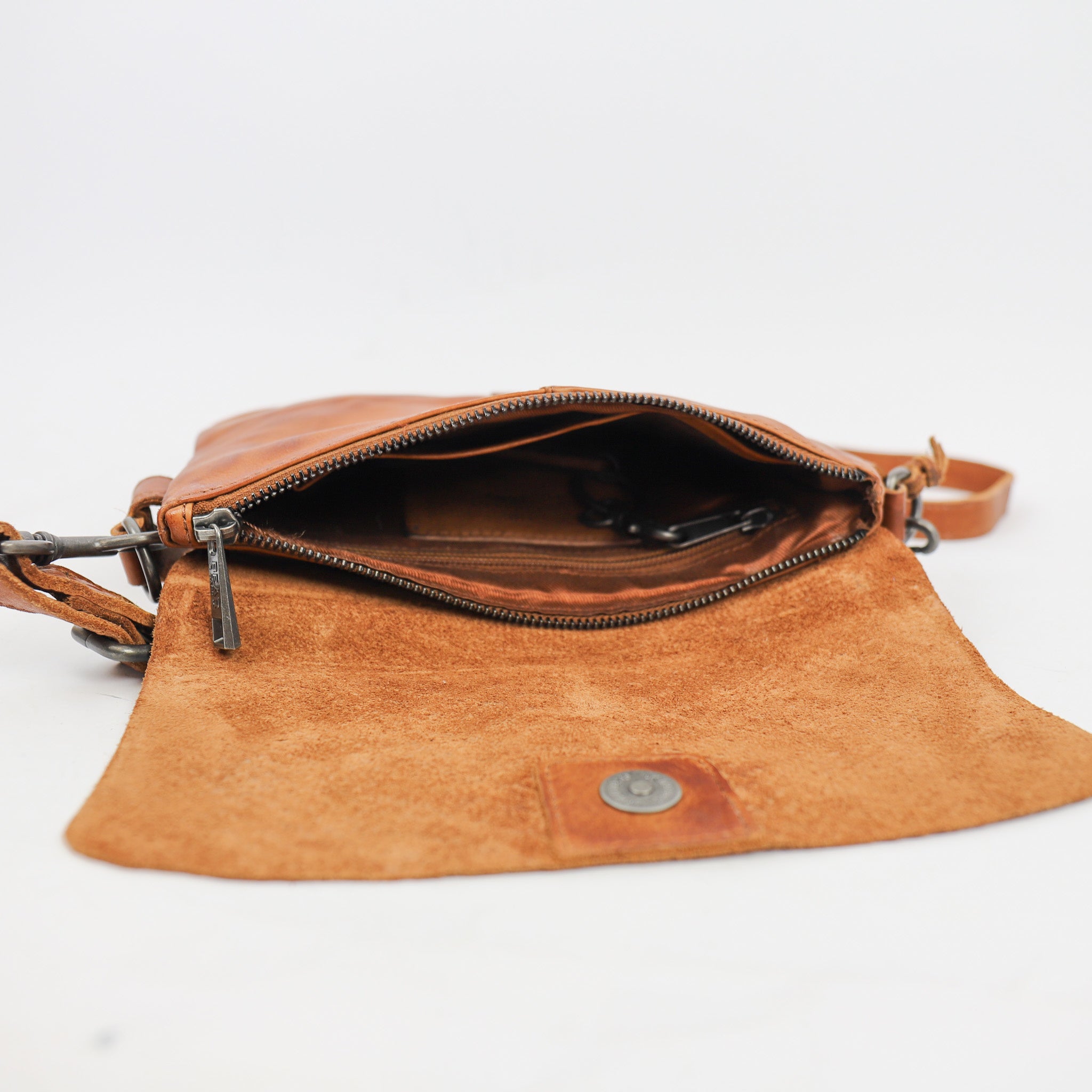 Schoudertasje 'Billy' cognac Cognac