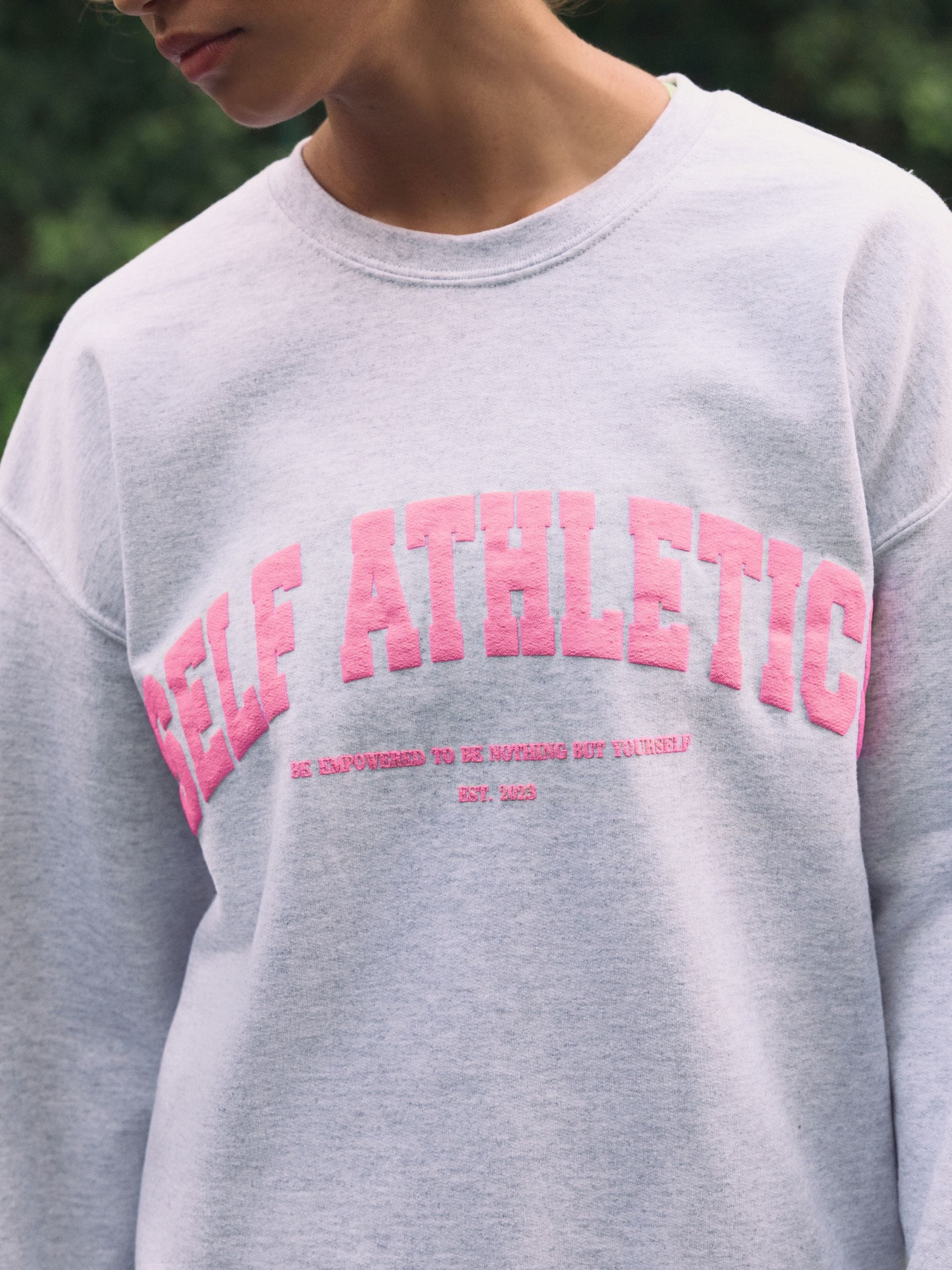 Grijs/roze - Sweatshirt