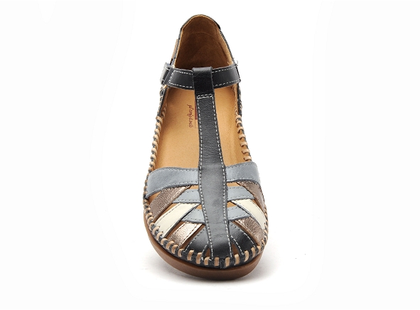 Pikolinos nu pieds plats femme 0705 bleu