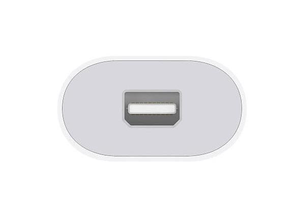 Apple Anschlusskabel Thunderbolt 0.15 m, 20 Gbit/s, Weiss Bidirektionaler Adapter