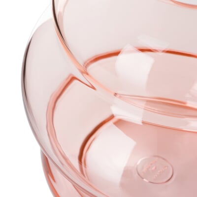 Vase Muse M, Kupferfarben