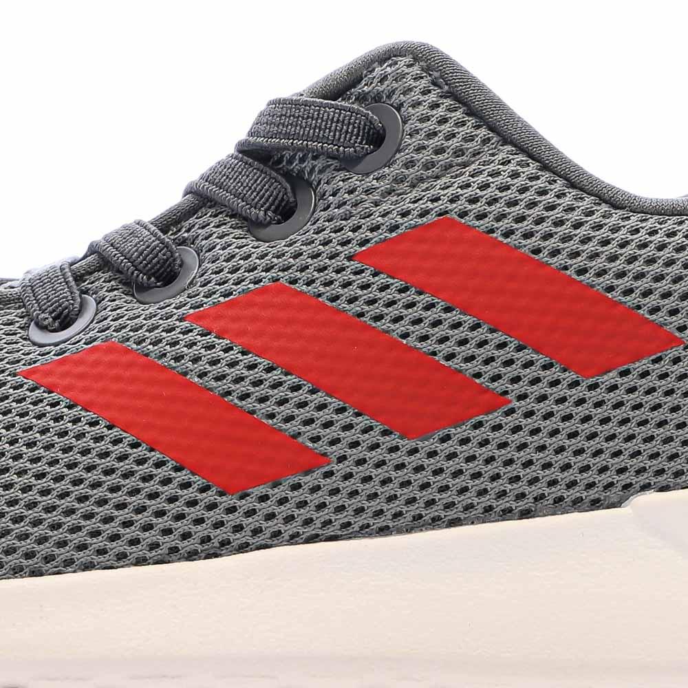 Adidas Baskets Gris/Rouge Garçon Adidas Lite Racer