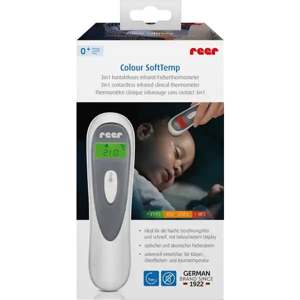 Colour SoftTemp 3in1 kontaktloses Infrarot-Fieberthermometer