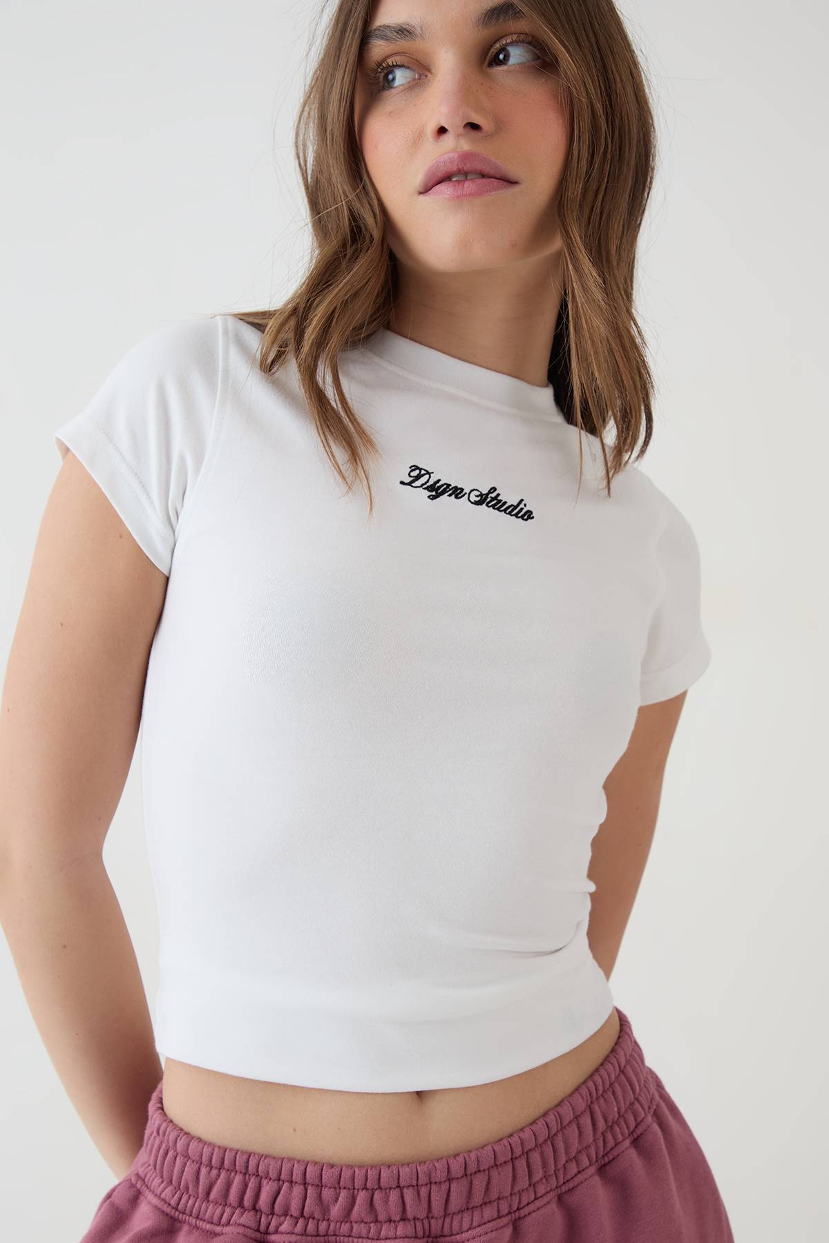 T-shirt Ajusté À Manches Courtes Dsgn Studio