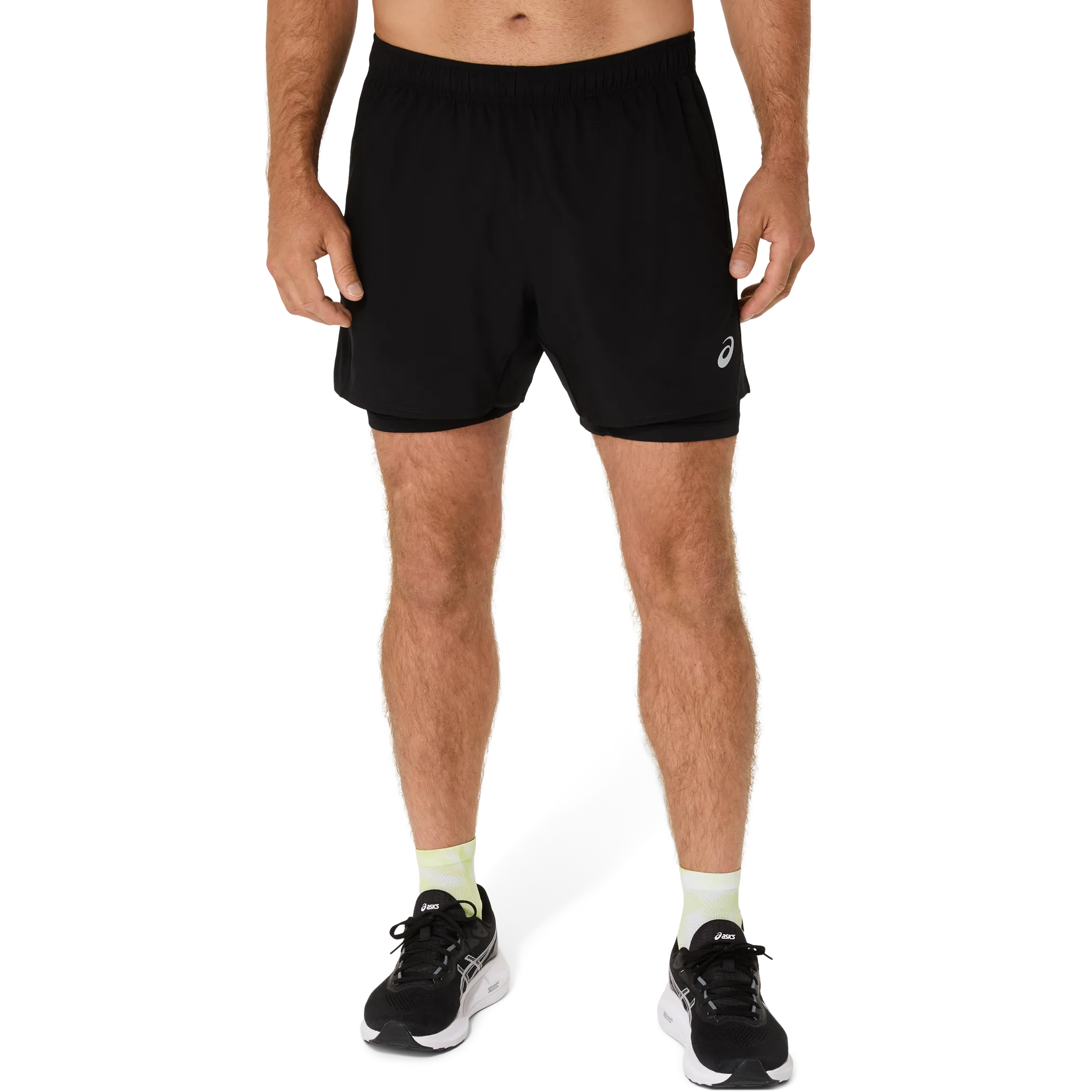Asics Ms Asics Core 2n1 5in Short Performance Black/performance Black