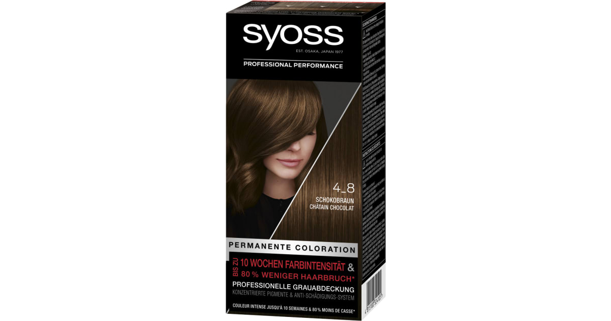 Syoss Dauerhafte Coloration Schokobraun