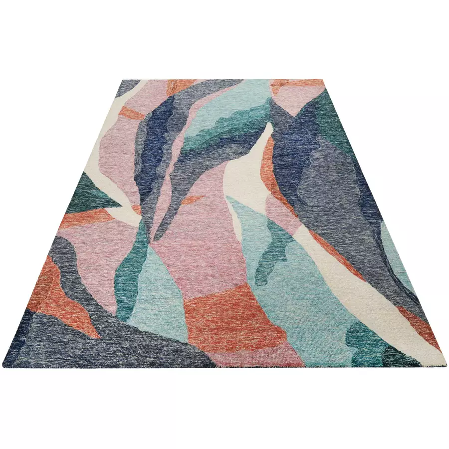 Esprit Kurzflorteppich Hills bunt
