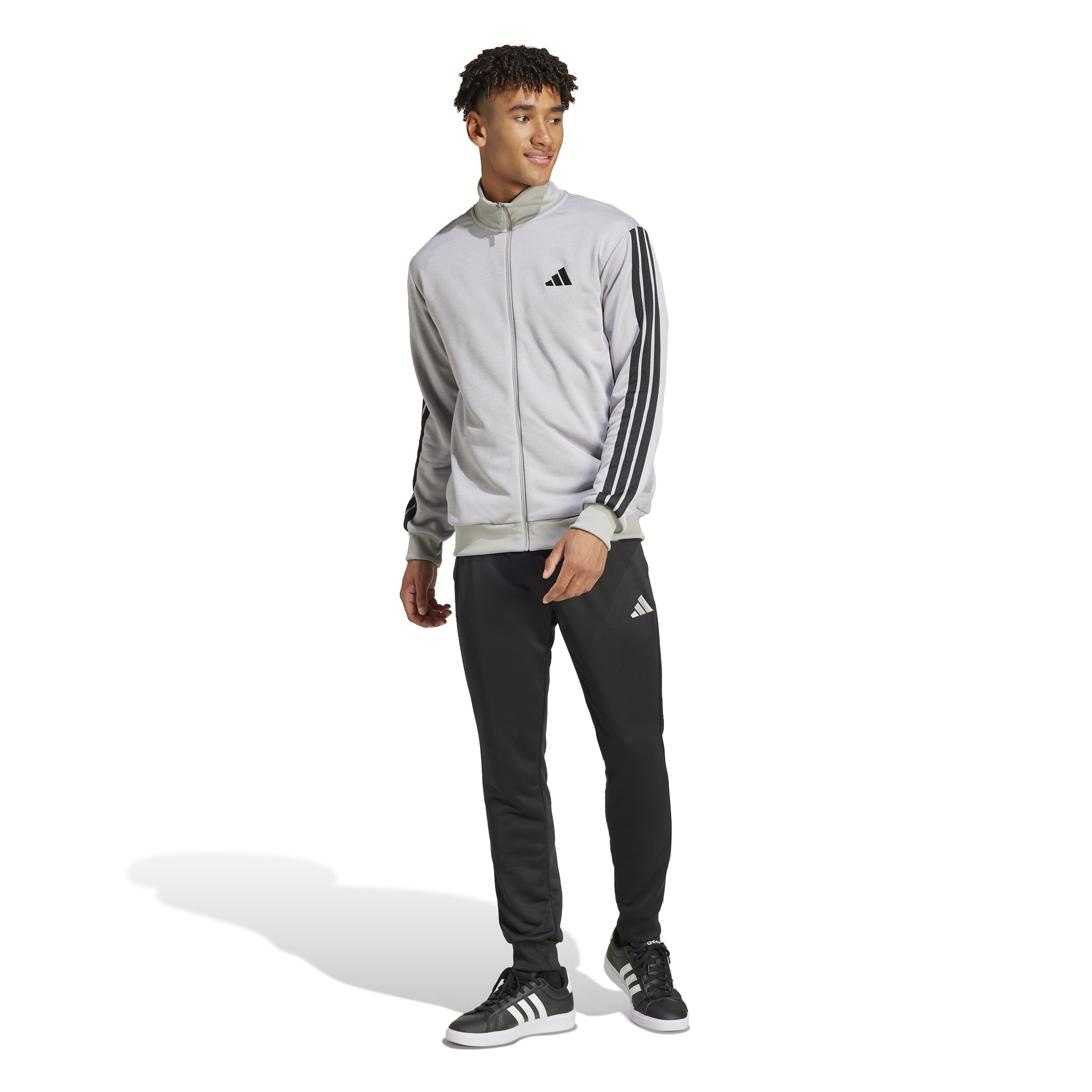 adidas 3 Stripes Woven Survêtement Hommes - Gris