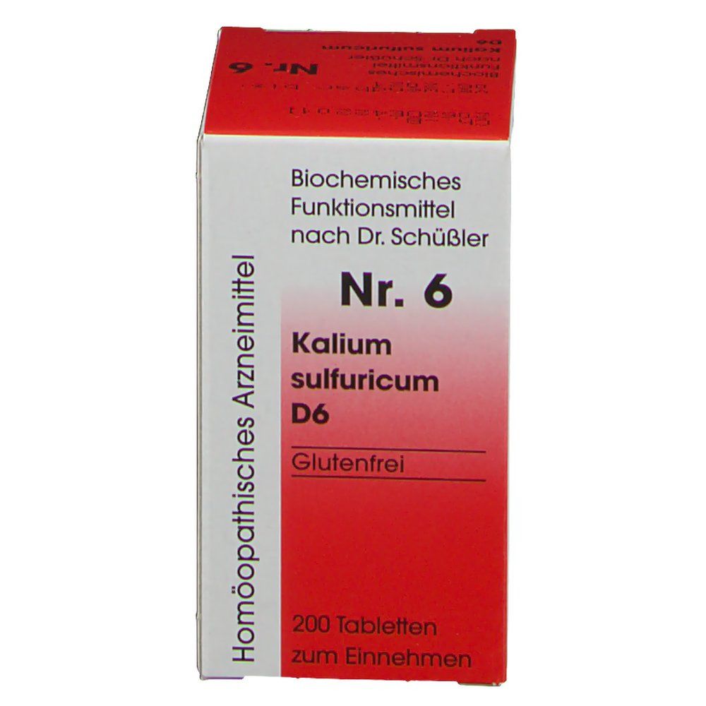 Biochemie 6 Kalium sulfuricum D6 Tabletten