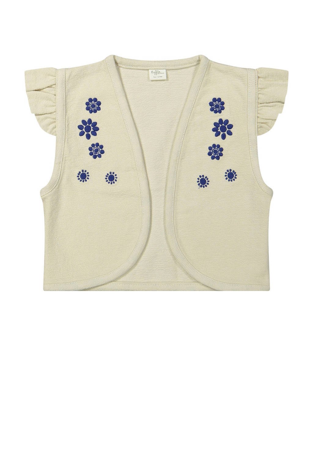 Riffle Amsterdam gilet ecru