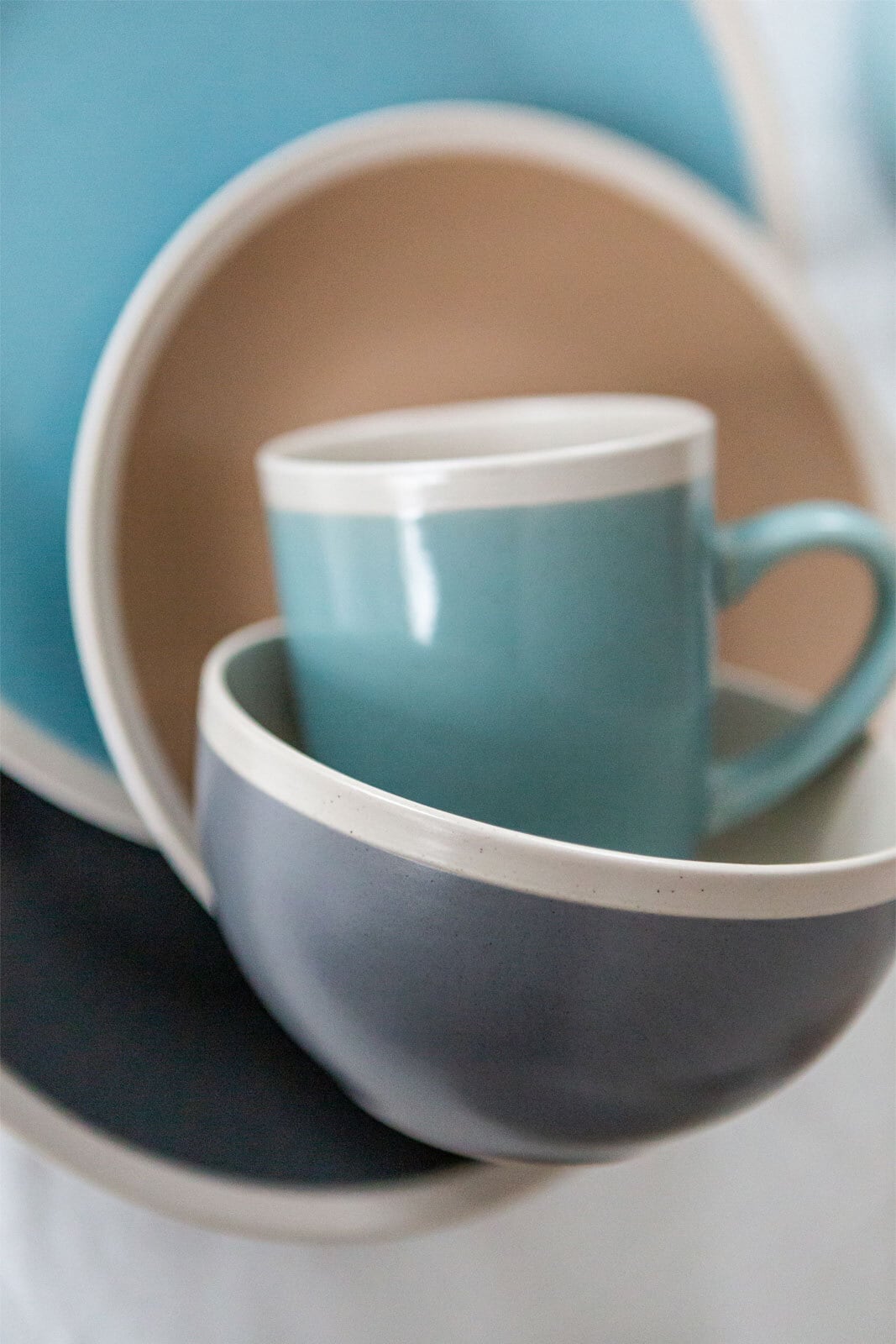 CreaTable Kombiservice NORDIC LIVING 16-teilig mehrfarbig