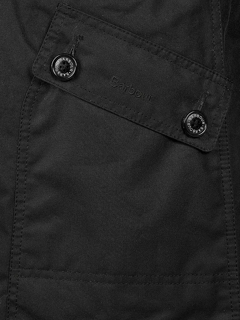 BARBOUR Wachsparka CANNICH schwarz