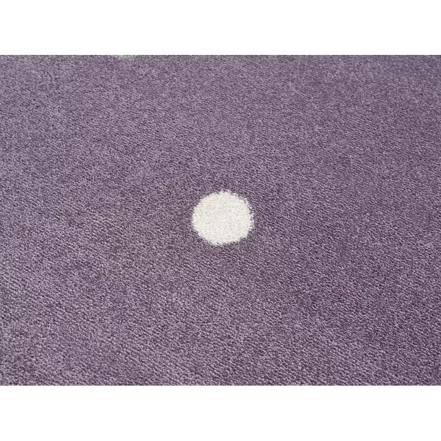 LIVONE Kinderteppich Happy Rugs Wheel fliedermulti