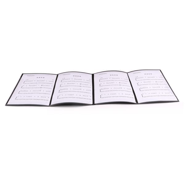 INF Notemappe, pianonoteperm 6 sider A4-størrelse