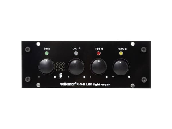 Whadda WSL209, Lysmodul, Sort, 12 - 24 V, 35 mm, 158 mm, 155 mm