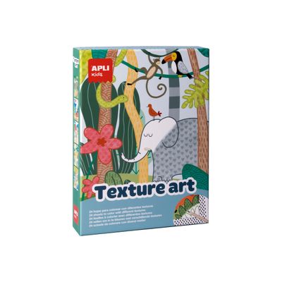 APLI kids - texture art - coloriages en relief