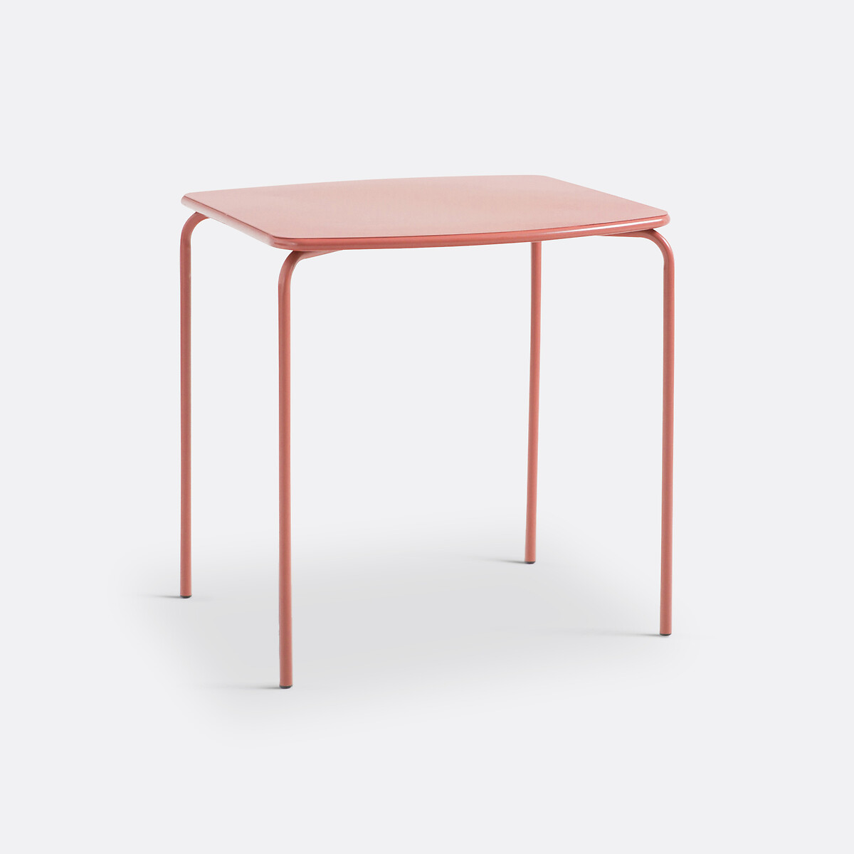 LA REDOUTE INTERIEURS<br>Mesa quadrada de metal para jardim, Dune