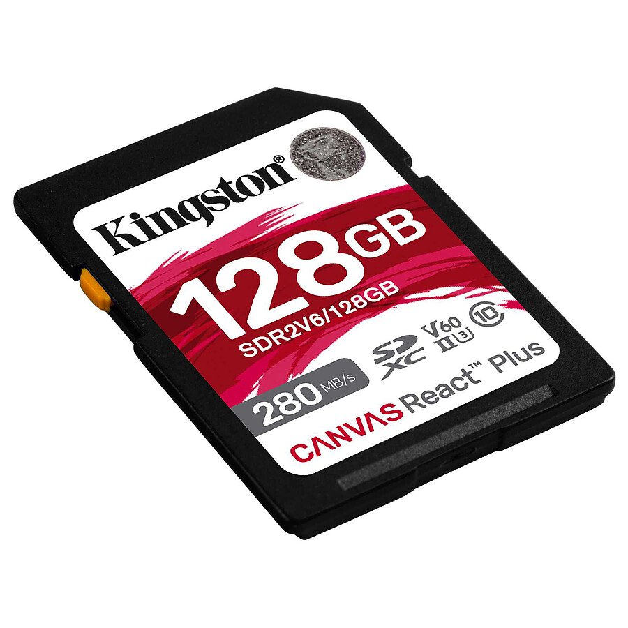 Kingston SD Canvas React Plus V60 SDR2V6 - 128GB