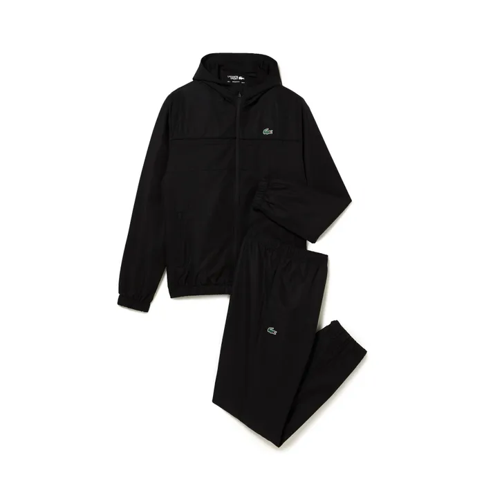 Lacoste Sport Colorblock Hooded Trainingspak Heren