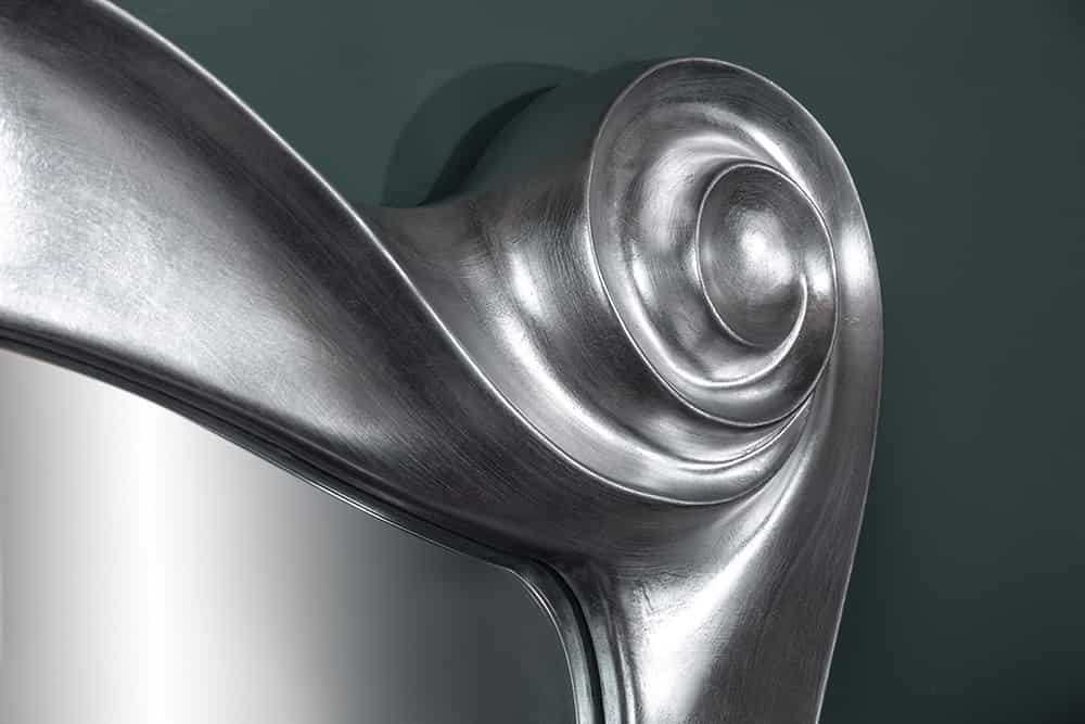 Extravaganter Wandspiegel ALICE 160x106cm silber variabel aufhängbar