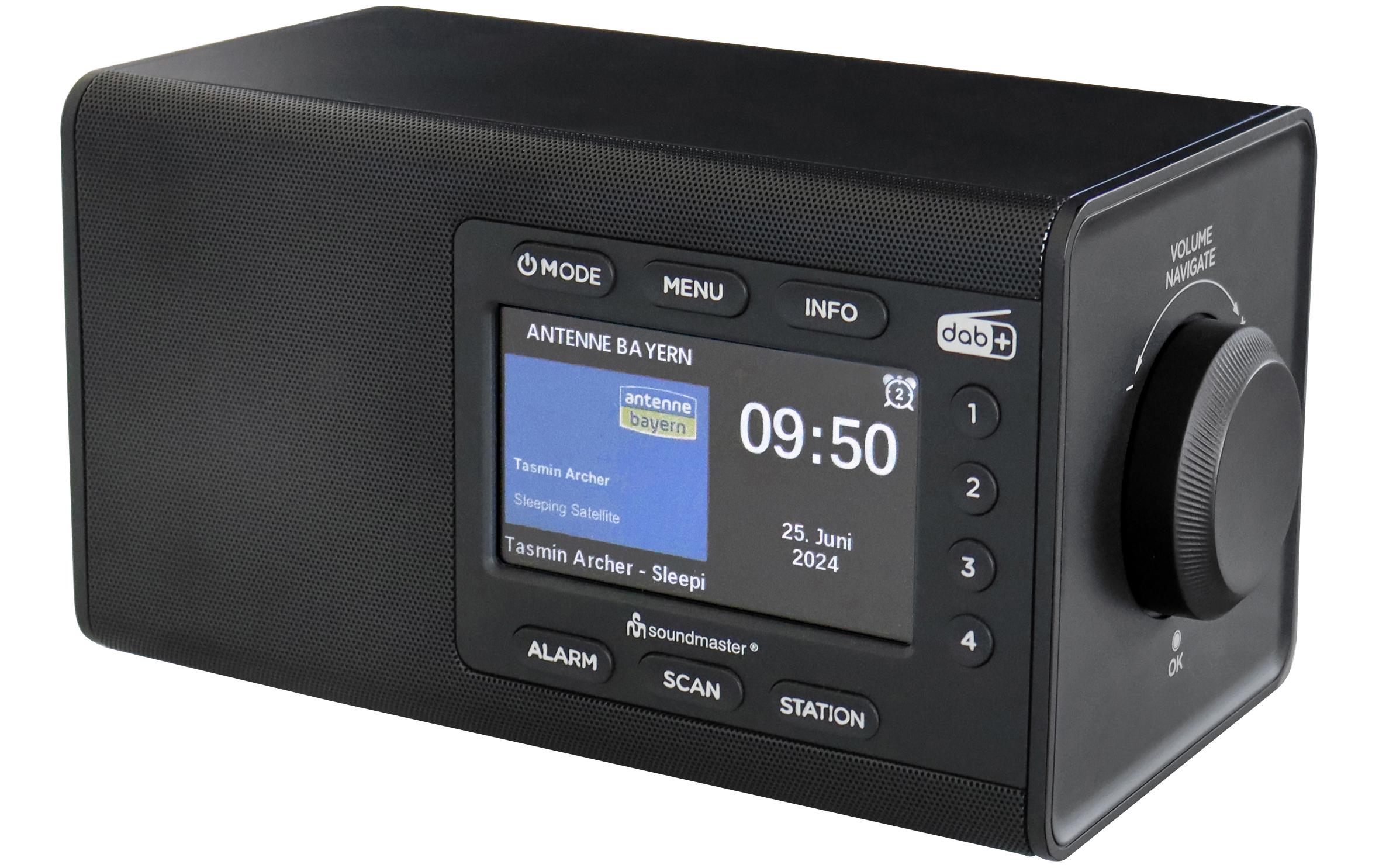 DAB+ Radio DAB900SW SchwarzDAB+ Radio mit grossem Farbdisplay