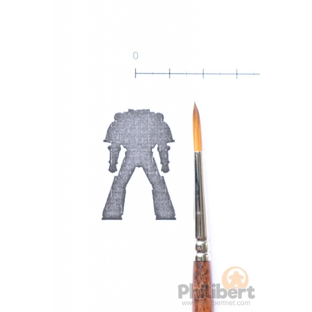 Précision - Pinceau Rond Taille 2