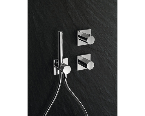 KEUCO handdouche, rond, Ø 25 mm, chroom, 56080010100
