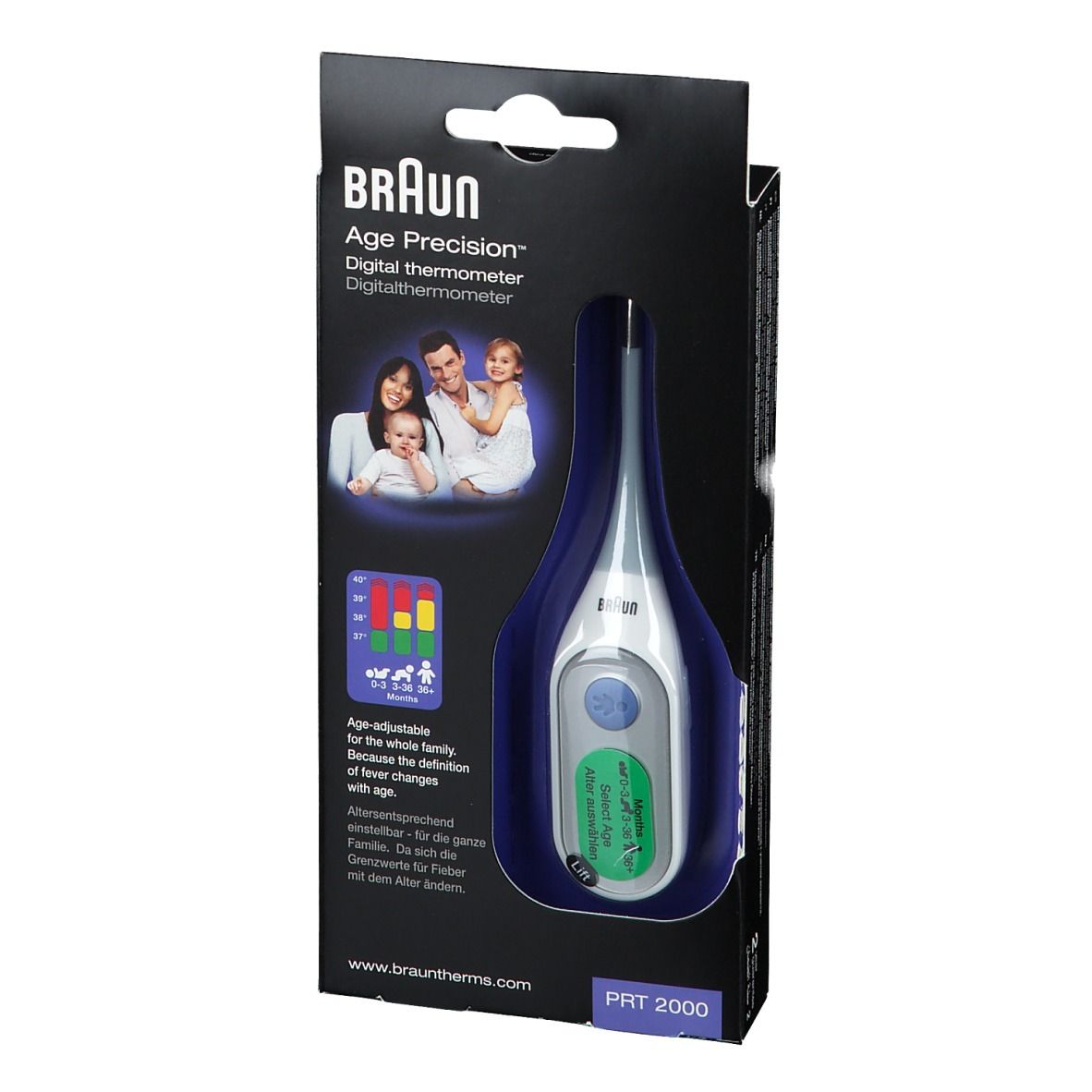 Braun Age Precision® Digitalthermometer – PRT2000