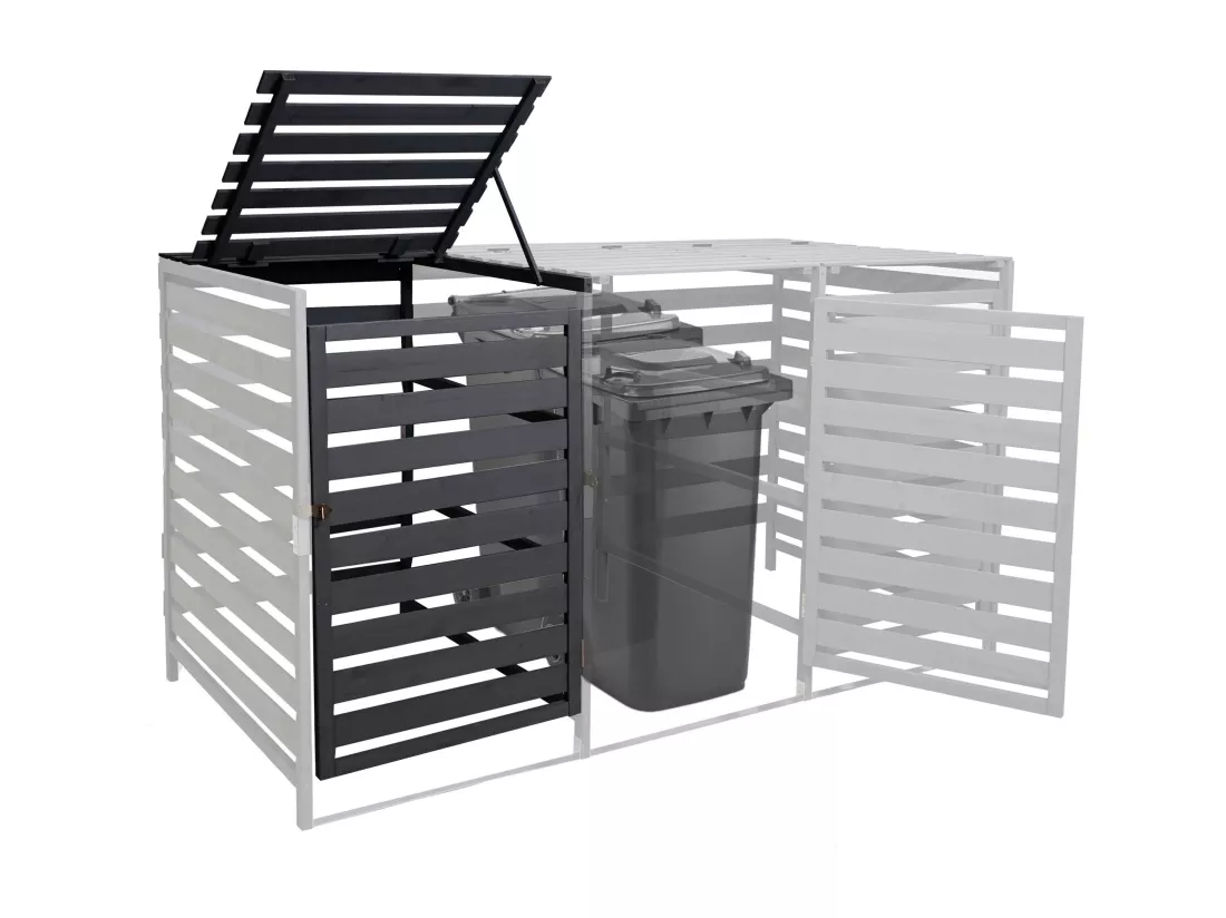 Extension pour cache-poubelle MCW-H62, anthracite