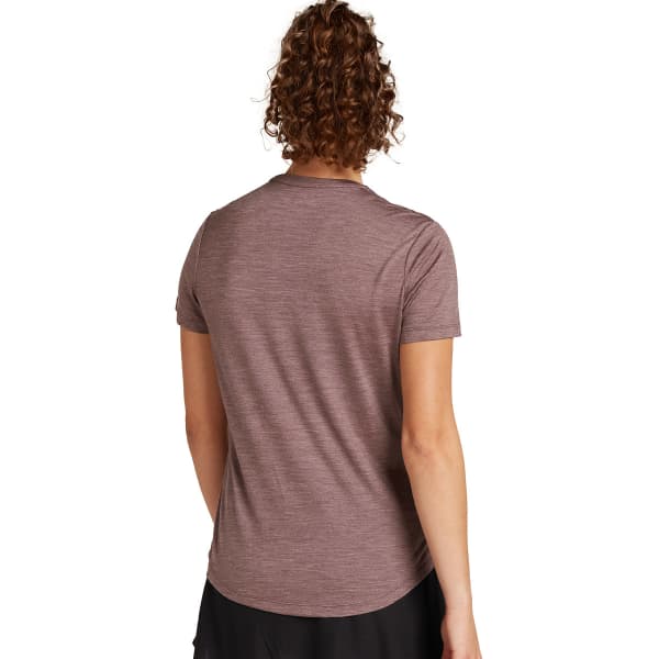 T-shirt randonnée ICEBREAKER W MERINO 125 COOL-LITE SPHERE III SS TEE CAROB HTHR