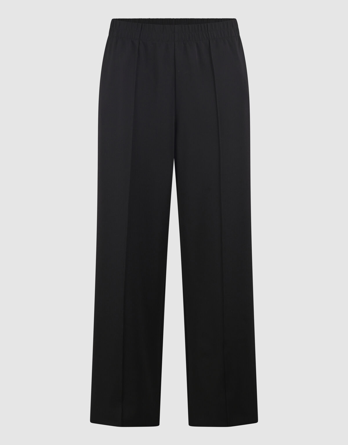 Wide Leg Broek Zwart