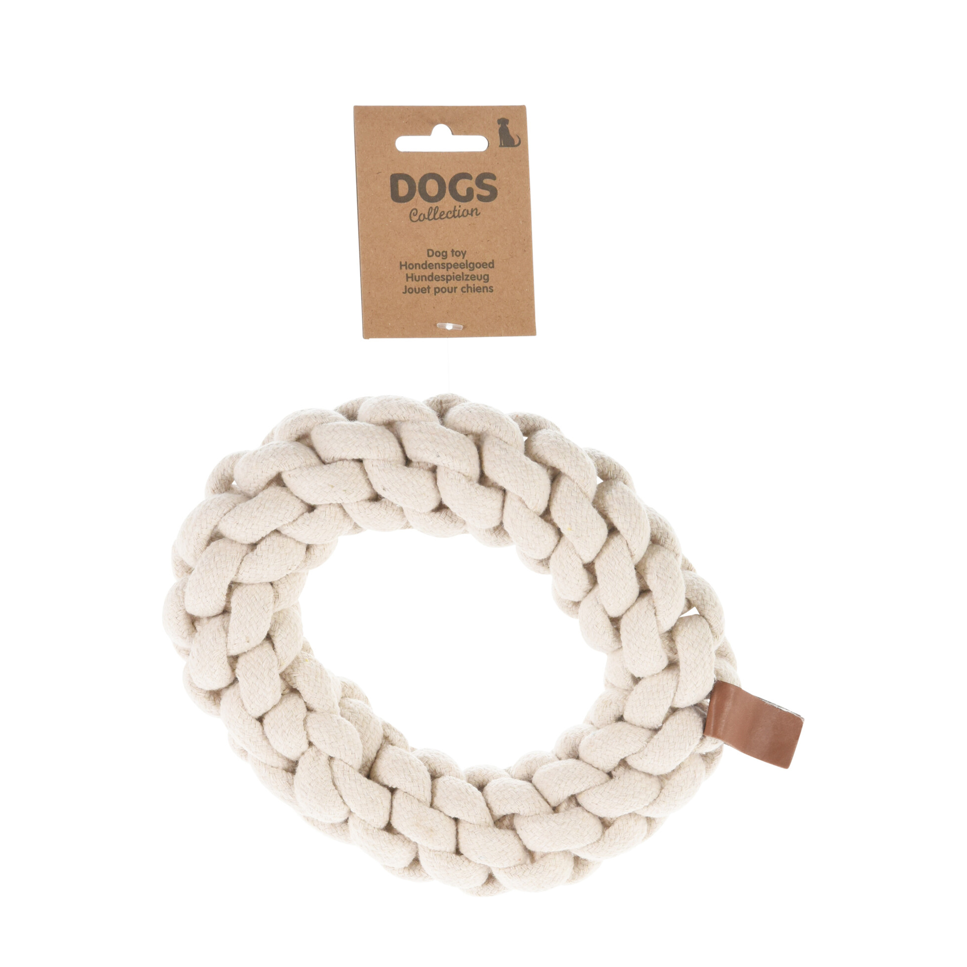 Hundespielzeug Tau Ring 18 cm