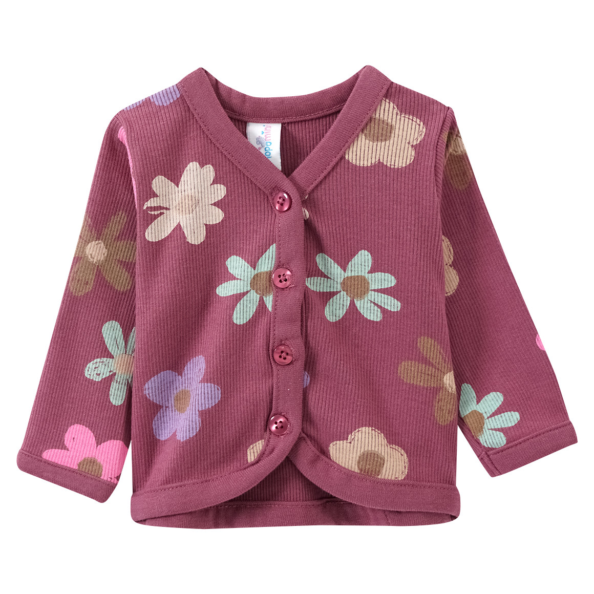 Topomini Pure Collection Newborn Jacke, Hose, Body und Mütze im Set mauve