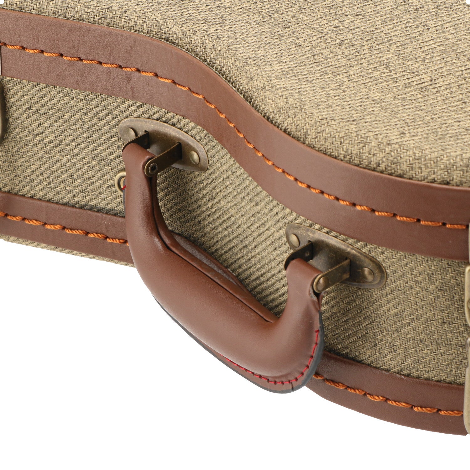 Fazley Protecc PSOL houten koffer voor singlecut elektrische gitaar Olive