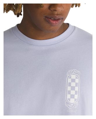 T-Shirt Vans Hand Circle Violet / Blanc