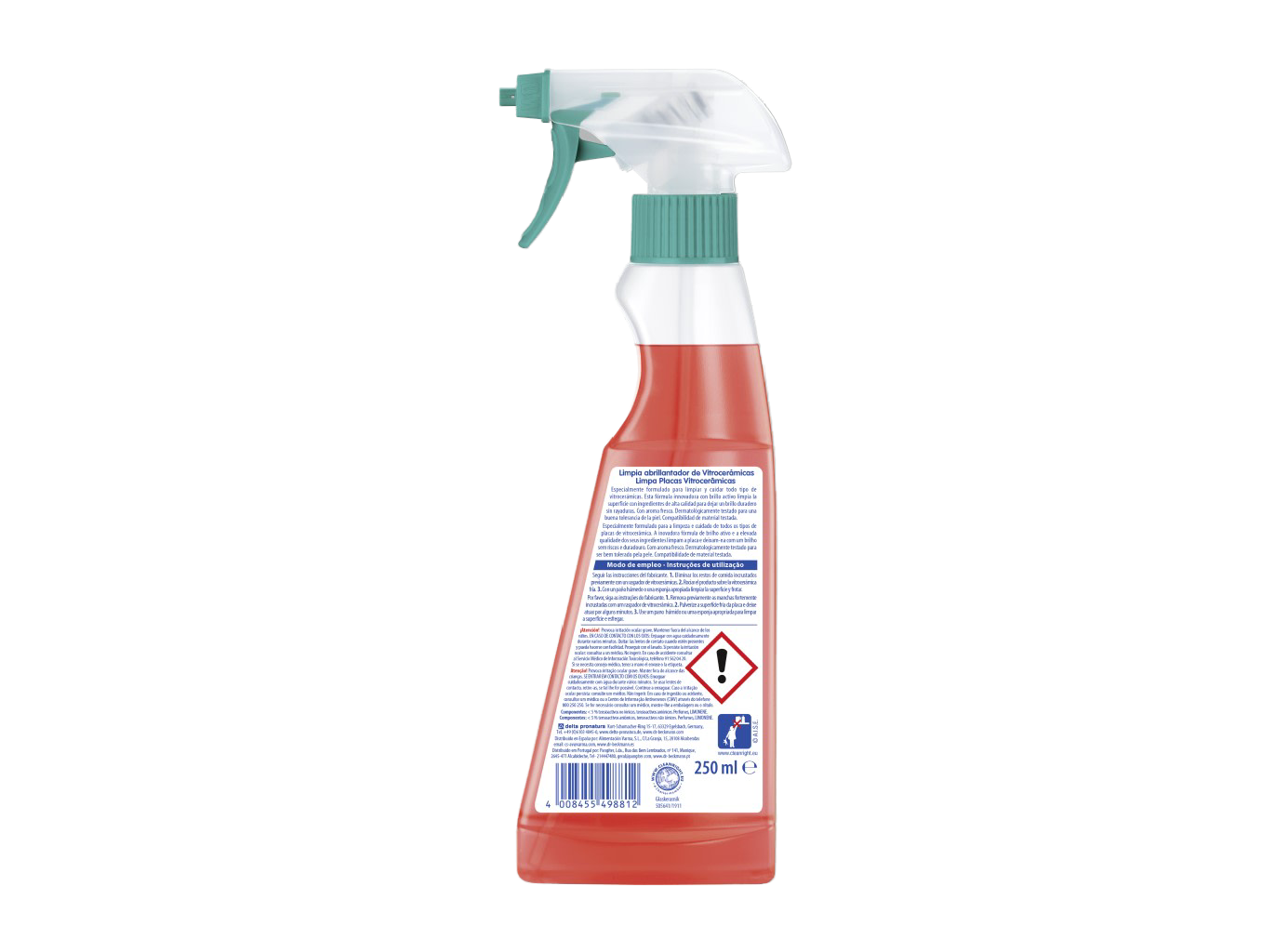 LIMP. VITROCERÂMICA DR.BECKMANN SPRAY 250ML
