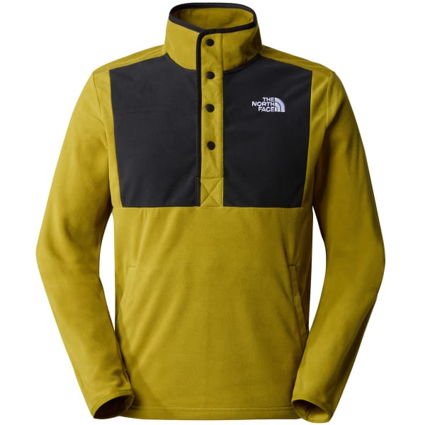 Veste polaire THE NORTH FACE M HOMESAFE SNAP NECK FLEECE PULLOVER SULPHUR MOSS/TNF BLACK