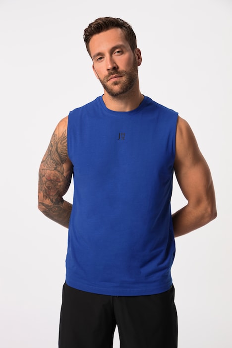 JAY-PI Tanktop FLEXNAMIC®, Fitness, Rundhals, Rückenprint, QuickDry
