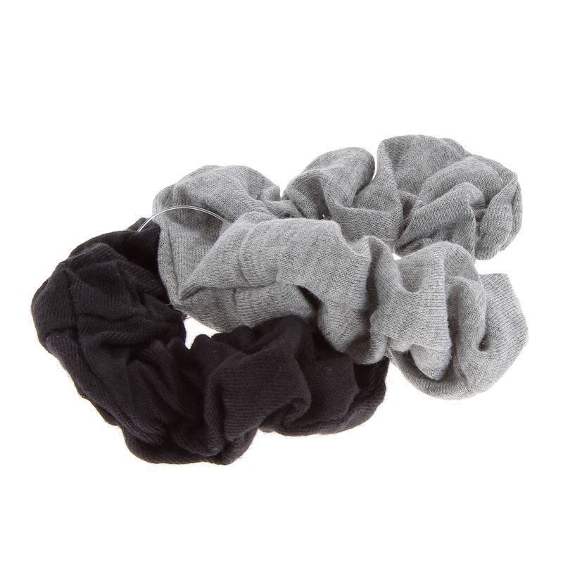 Chouchou tissus Noir - Gris